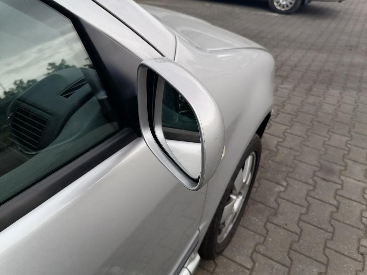 Skoda Fabia 6Y original Au&szlig;enspiegel rechts Diamantsilber 9102 elektrisch verstellbar Bj.2006